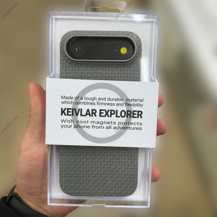 Чохол K-DOO Kevlar Explorer case with MagSafe для iPhone 17 Air Titanium Grey